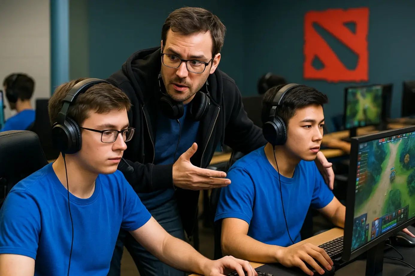 Кибершколы и тренеры по Dota 2: старт на про-сцену