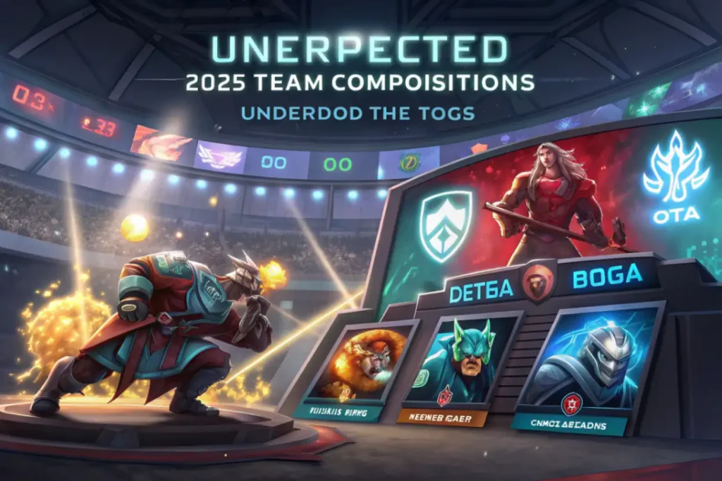 Составы-сюрпризы Dota 2 2025: underdog-команды