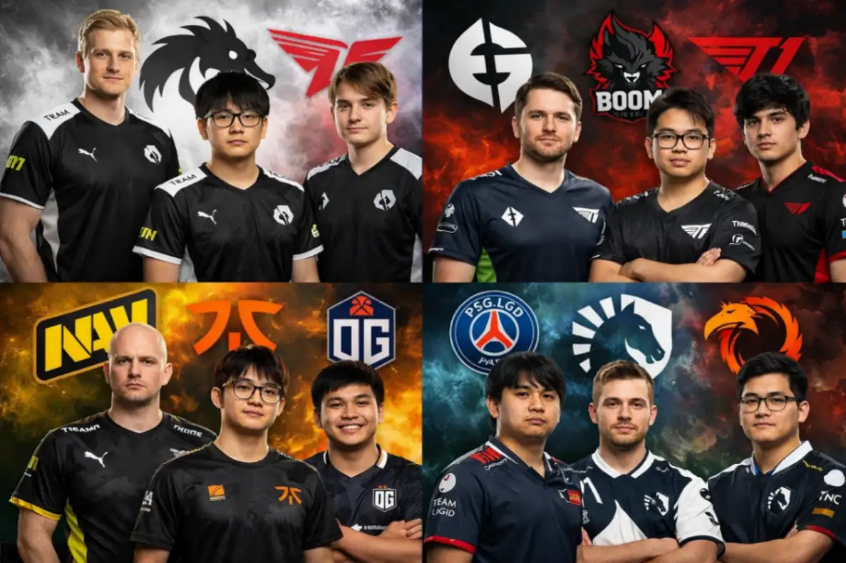 Решафлы в Dota 2: кто усилил команды перед TI